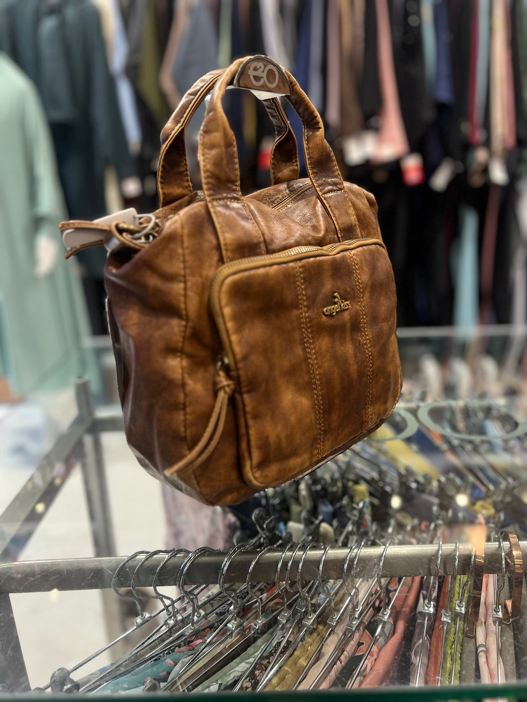 ANGEL HAND BAG - BH12/BROWN/