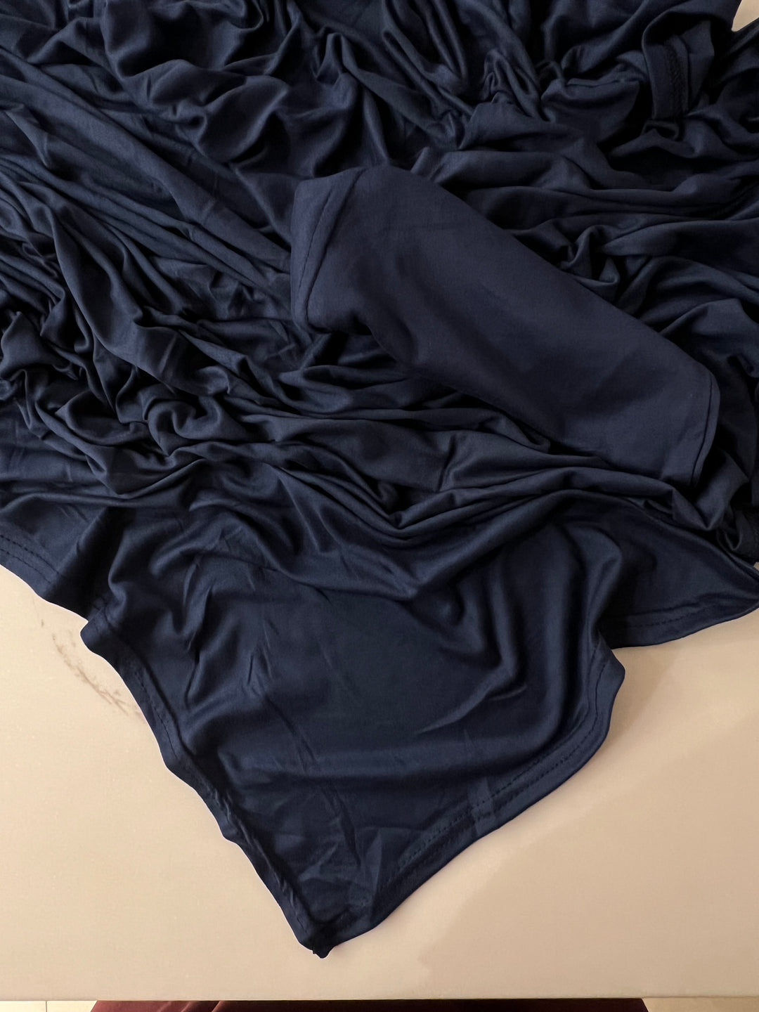 SUPER HIT SOFT PINLESS BAMBOO JERSEY PLAIN WITH MATCHING INNER HIJAB CAP (2 METERS PLAIN HIJABS)(NEW COLOURS)BJ019