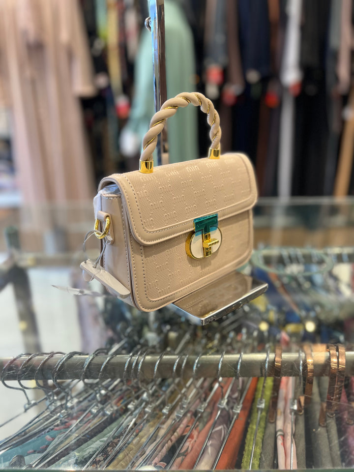 FANCY HAND BAG - BH11/BEIGE/