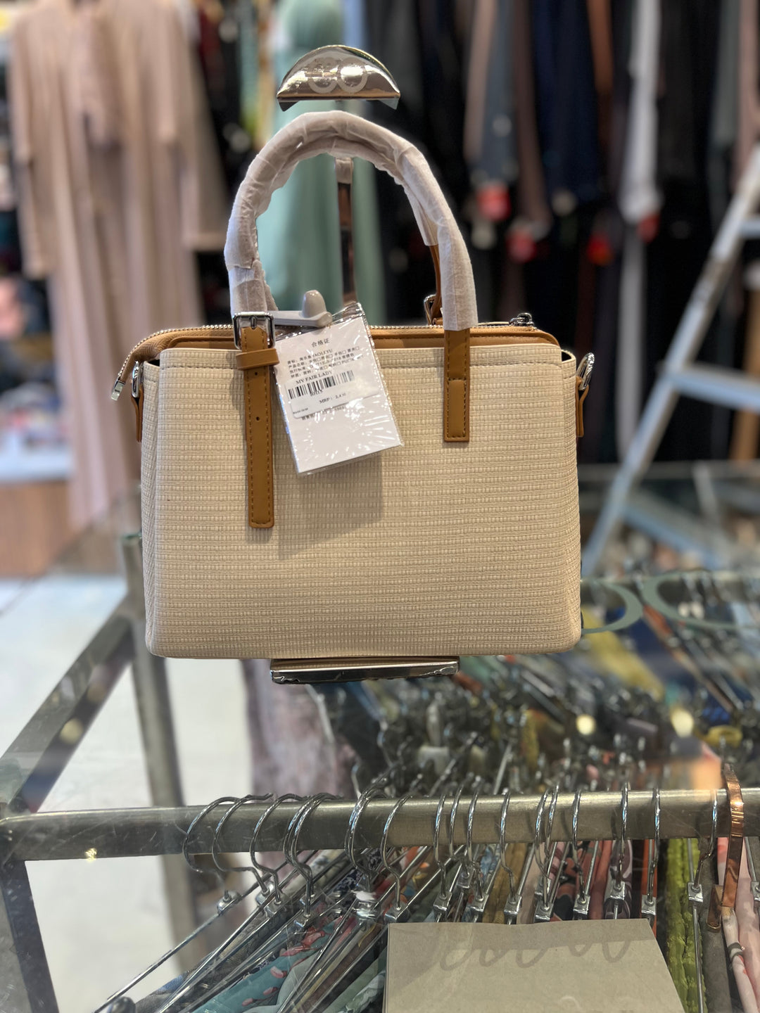 HAND BAG - BH15/OFF WHITE/