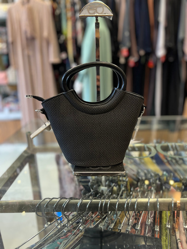 FANCY HAND BAG - BH17/BLACK/