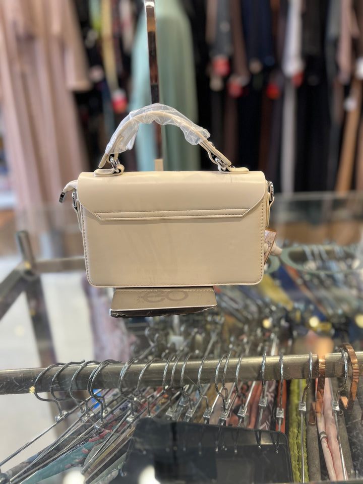 FANCY HAND BAG - BH21/OFF WHITE/
