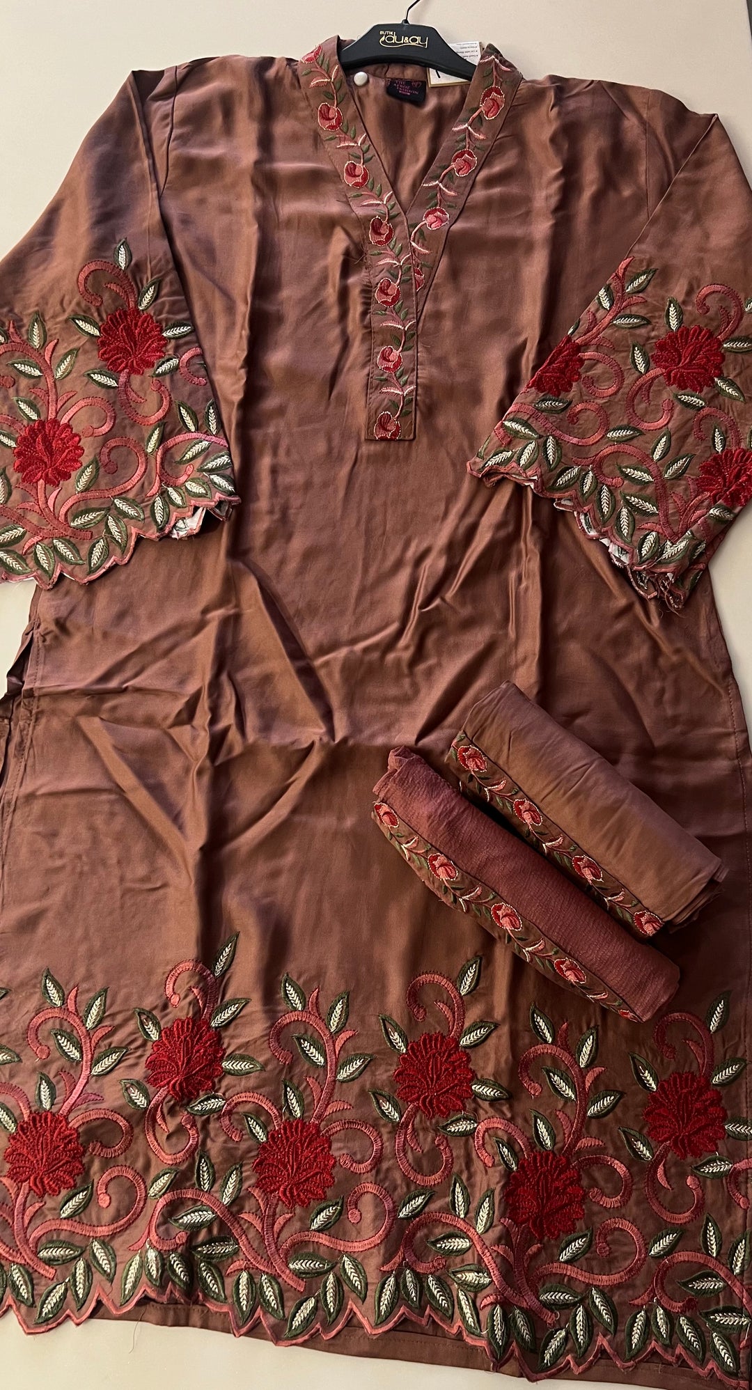 WORK DESIGNER EMBROIDERED SUIT - IKFB01