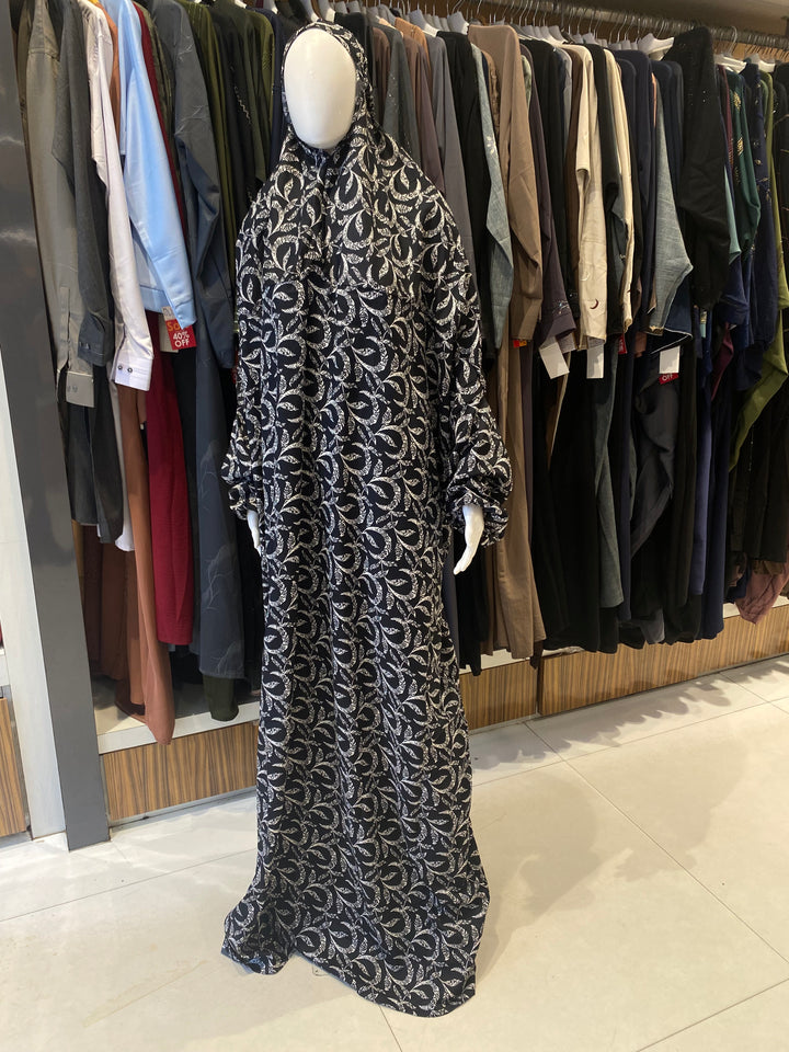 AYESHA PRAYER DRESS SOFT REYON PRINT EHRAAM NEW COLOURS (FULL LENGTH)PD01