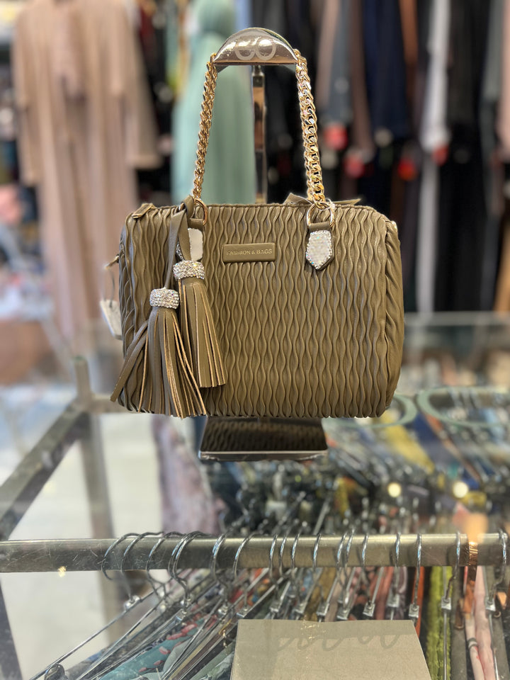 HAND BAG - BH01/KHAKI/