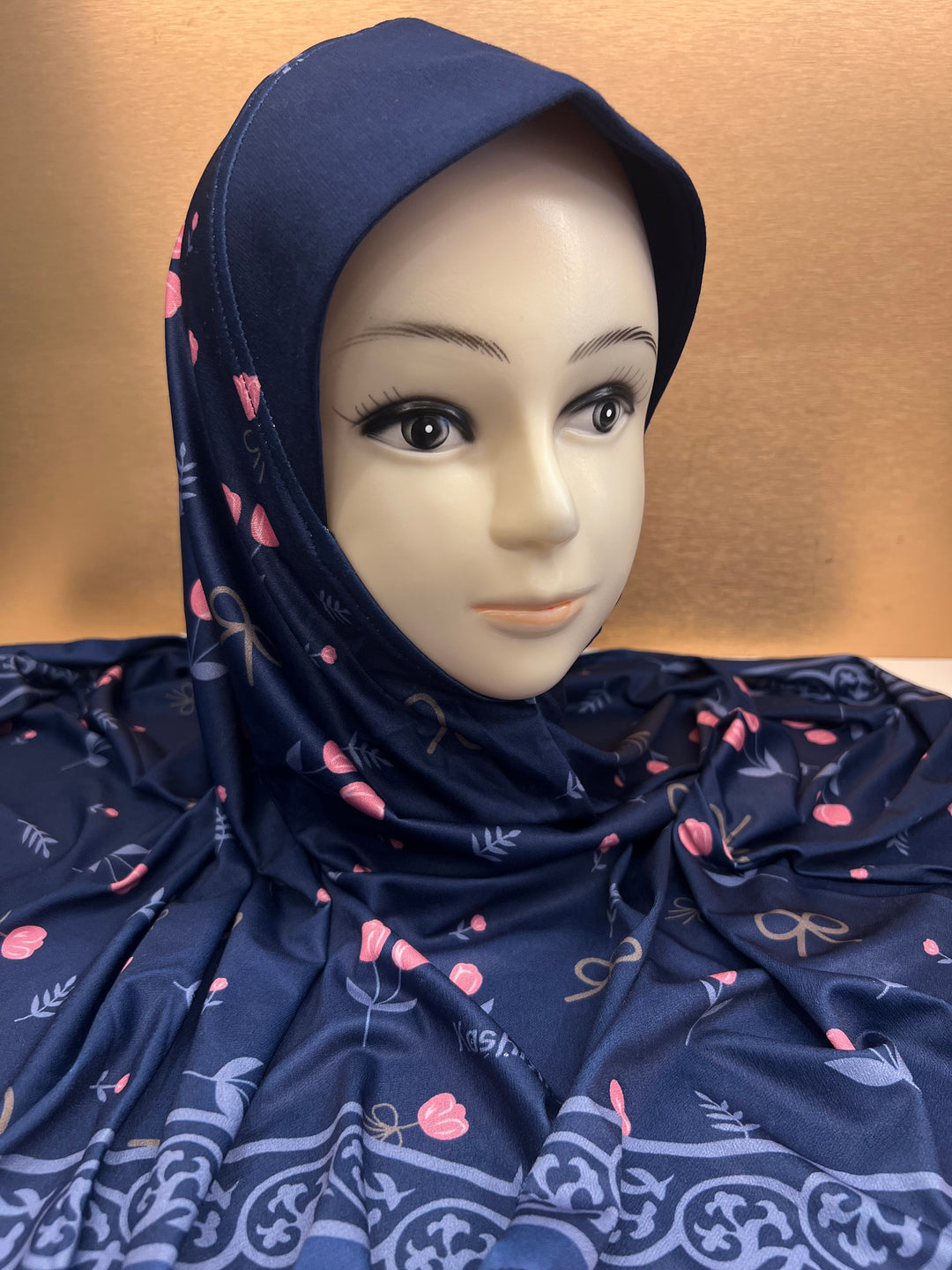 MALAYSIAN HIJAB Ready to Wear Super Hit PRINTED LYCRA Soft Fabric Pin-less plain Hijabs- BJ010