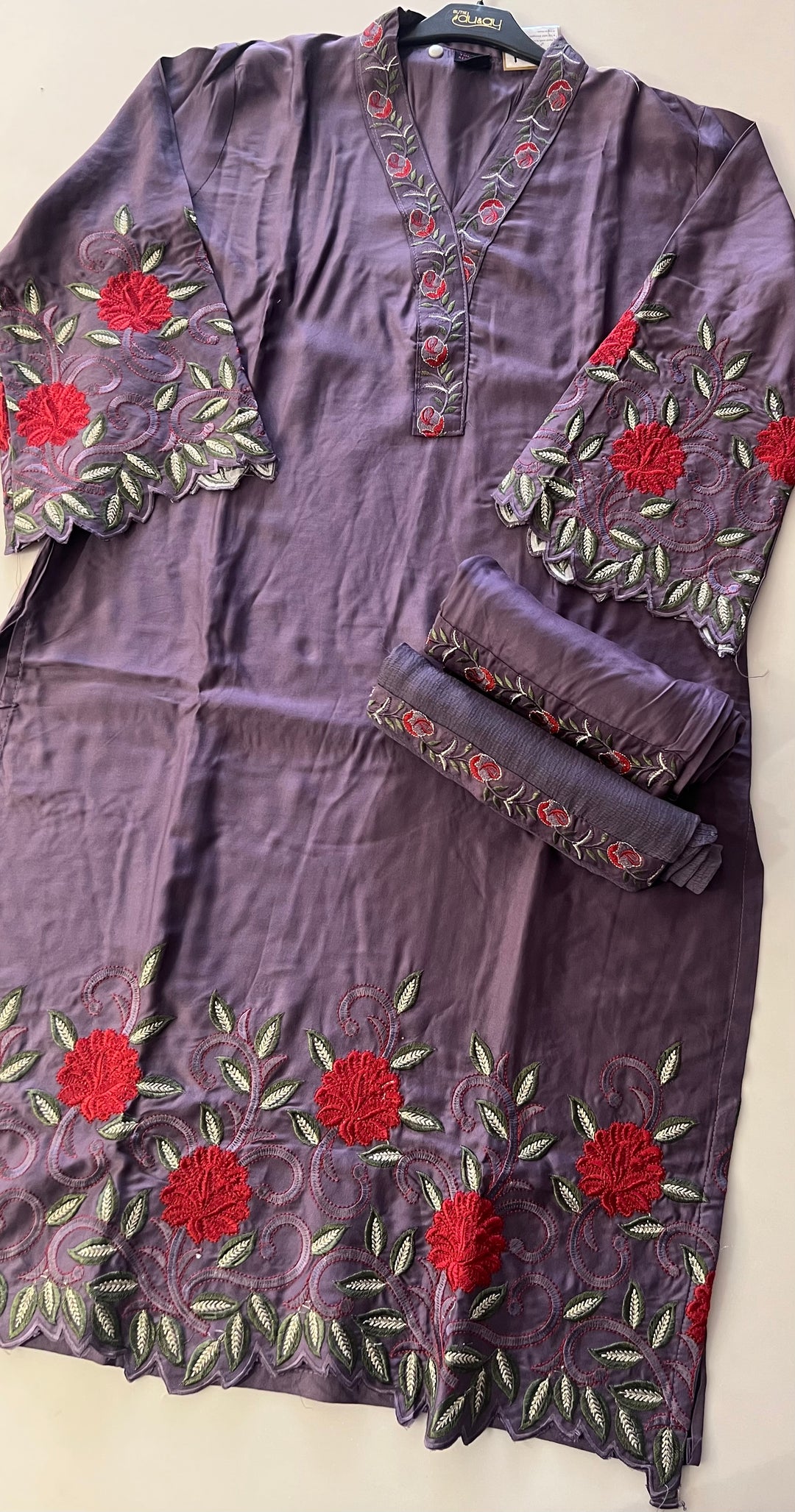 WORK DESIGNER EMBROIDERED SUIT - IKFB01