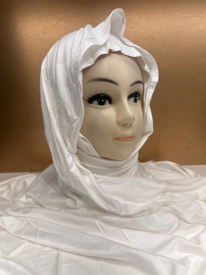 Ready to Wear Super Hit Bamboo Jersey Soft Fabric Pin-less plain Hijabs- BTZ18 (new colours)