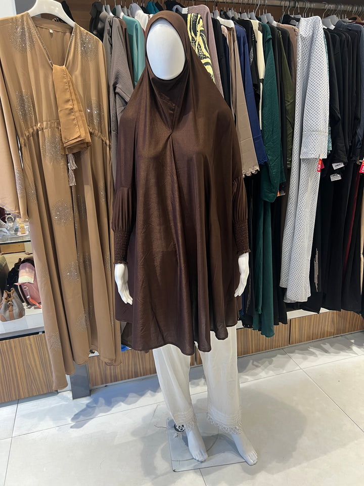 RAMZAN LONG NAMAZ JILBAB HIJABS (NEW COLOURS) (50 INCH) -F5005/FSR