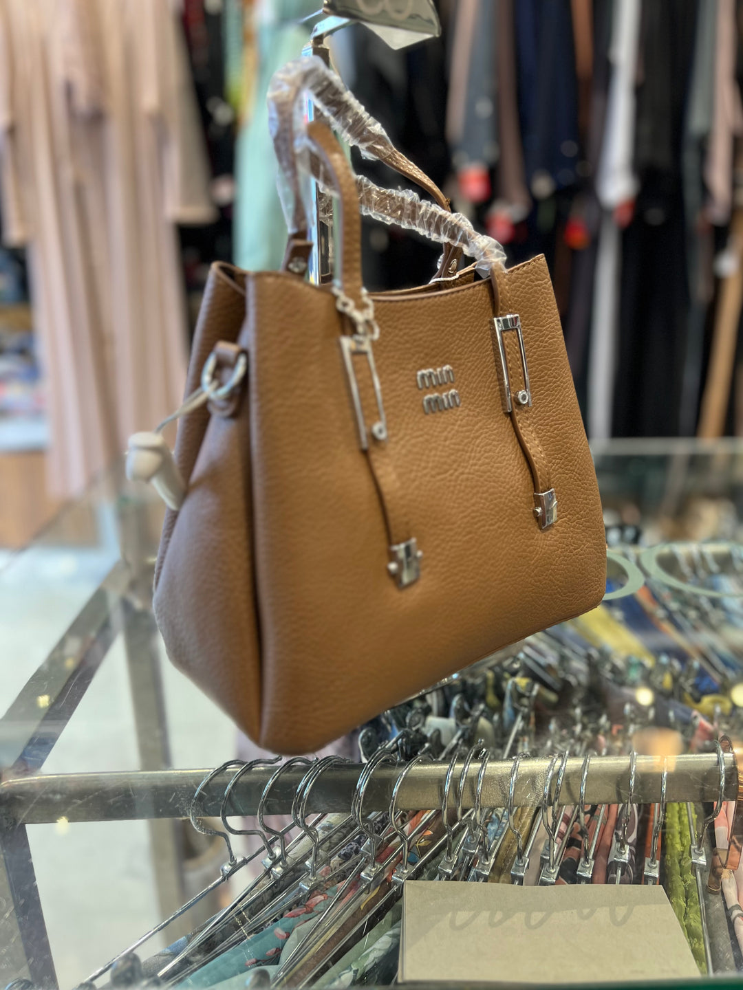 HAND BAG - BH09/BROWN/
