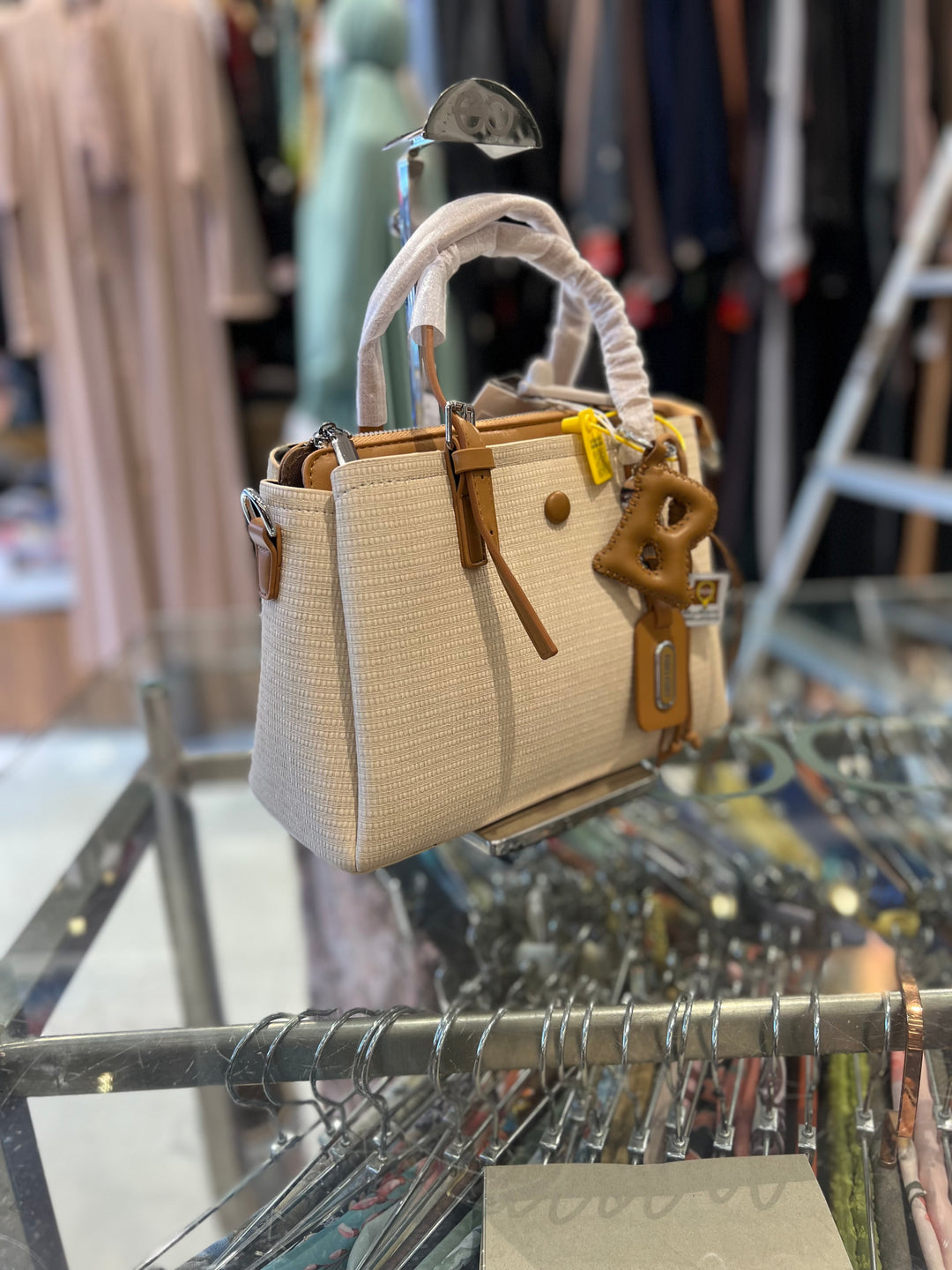 HAND BAG - BH15/OFF WHITE/