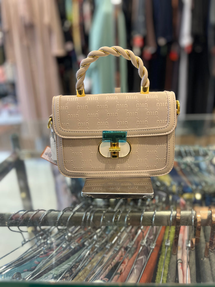 FANCY HAND BAG - BH11/BEIGE/