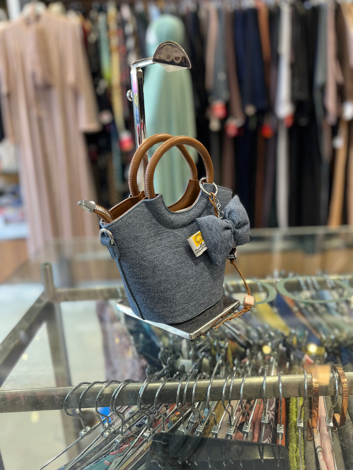 FANCY HAND BAG - BH17/BLUE/