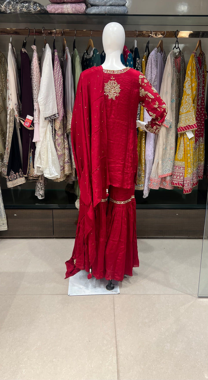 Heavy Zari Work Bridemaid Design- AD17