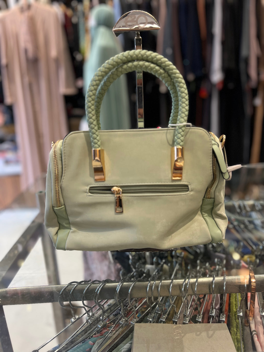 HAND BAG - BH05/PISTA GREEN/