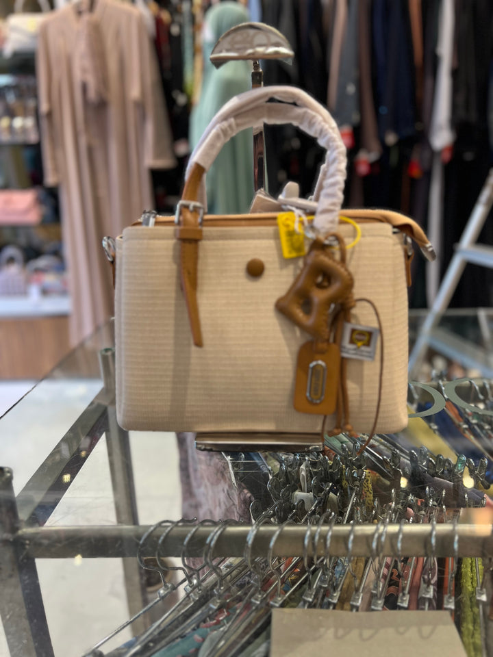 HAND BAG - BH15/OFF WHITE/