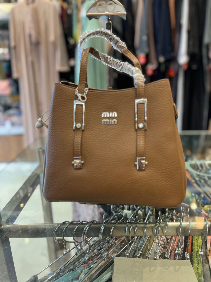 HAND BAG - BH09/BROWN/
