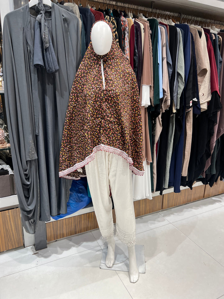 UMRAH EHRAAM PRAYER NAMAZ HIJAAB-{PRINTED}-PD02