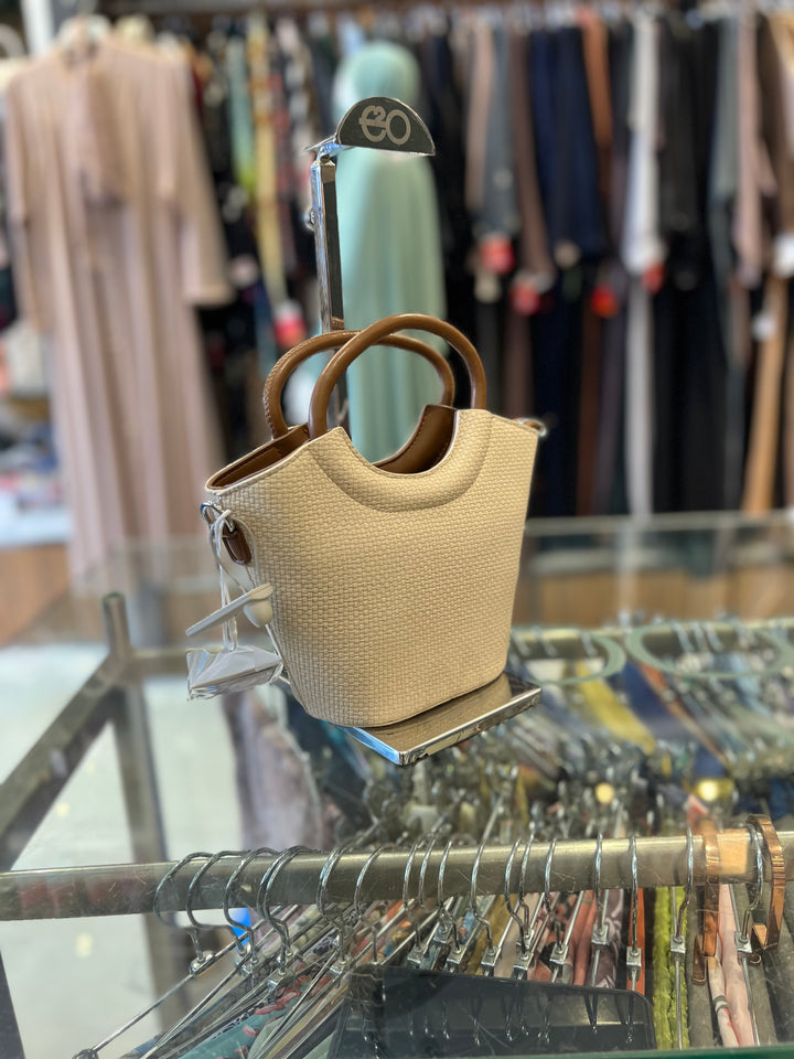FANCY HAND BAG - BH17/BEIGE/