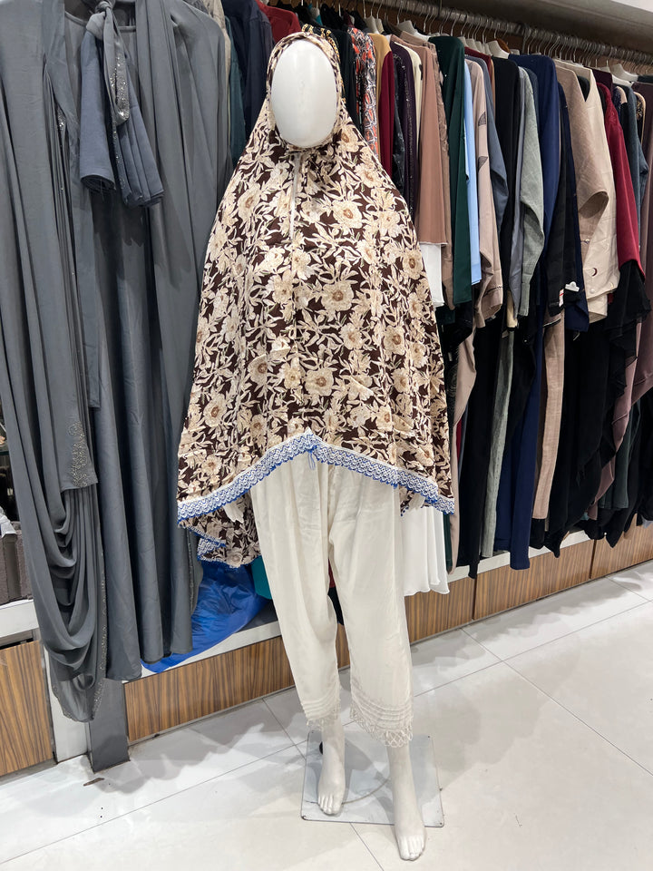 UMRAH EHRAAM PRAYER NAMAZ HIJAAB-{PRINTED}-PD02