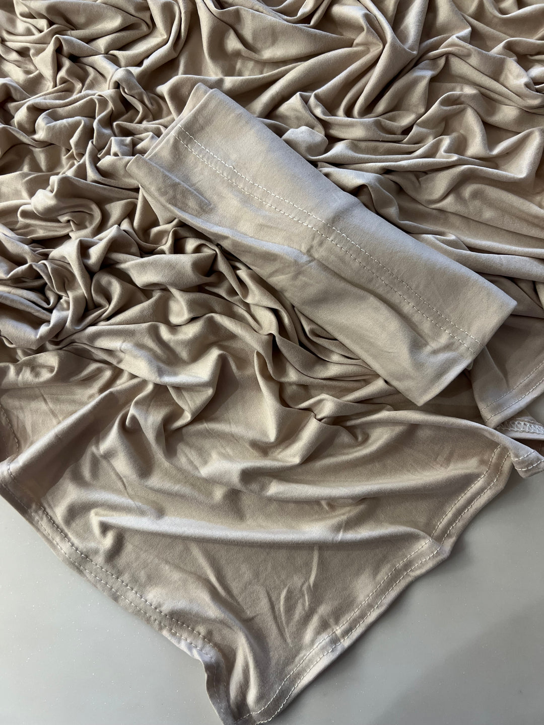 SUPER HIT SOFT PINLESS BAMBOO JERSEY PLAIN WITH MATCHING INNER HIJAB CAP (2 METERS PLAIN HIJABS)(NEW COLOURS)BJ019