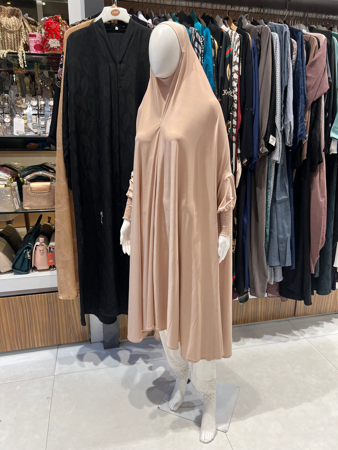 RAMZAN NAMAZ (FULL LENGHT) JILBABS KHIMAR (70’ INCHES) -F6006(HIT COLOURS RESTOCKED)TOCKED)