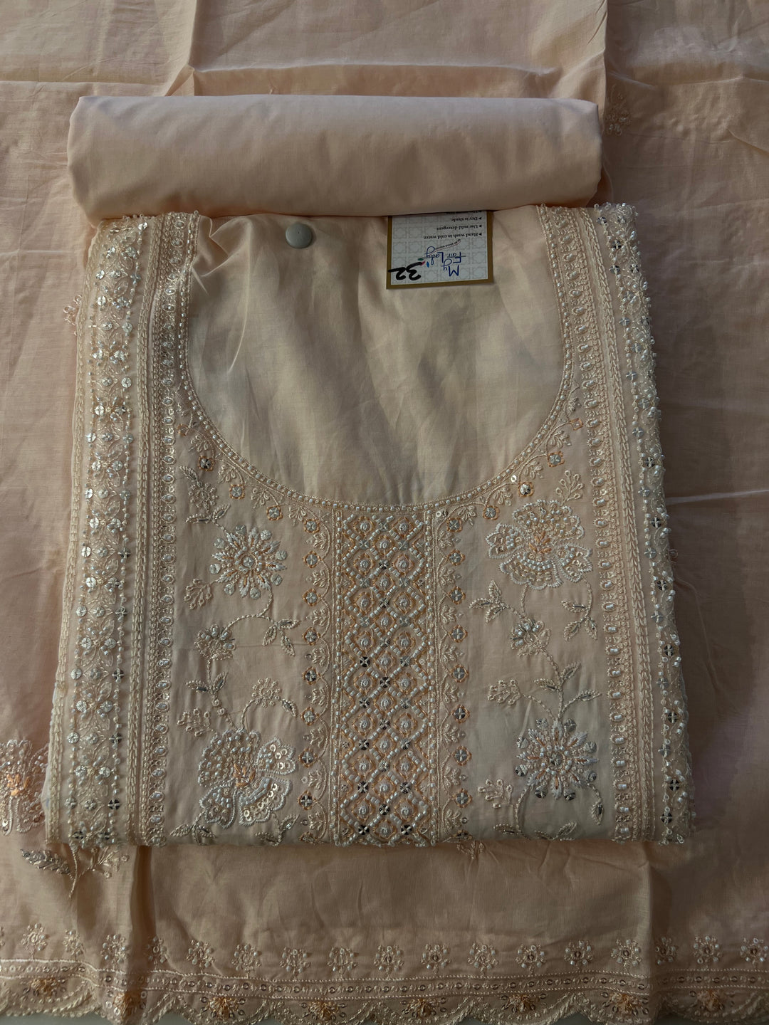 DESIGNER UNSTITCHED DRESS MATERIAL - BTMF32