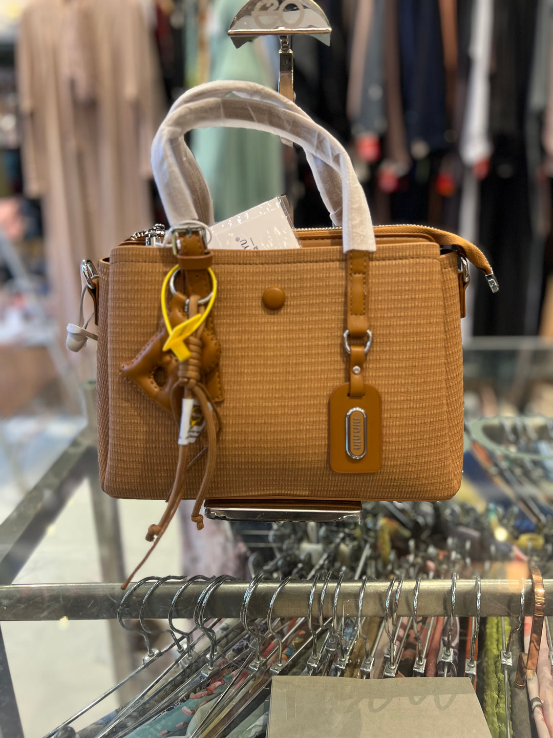 HAND BAG - BH15/LIGHT BROWN /