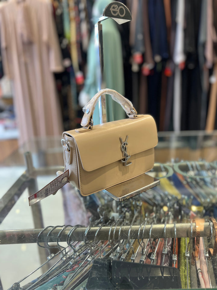 FANCY HAND BAG - BH21/BEIGE/