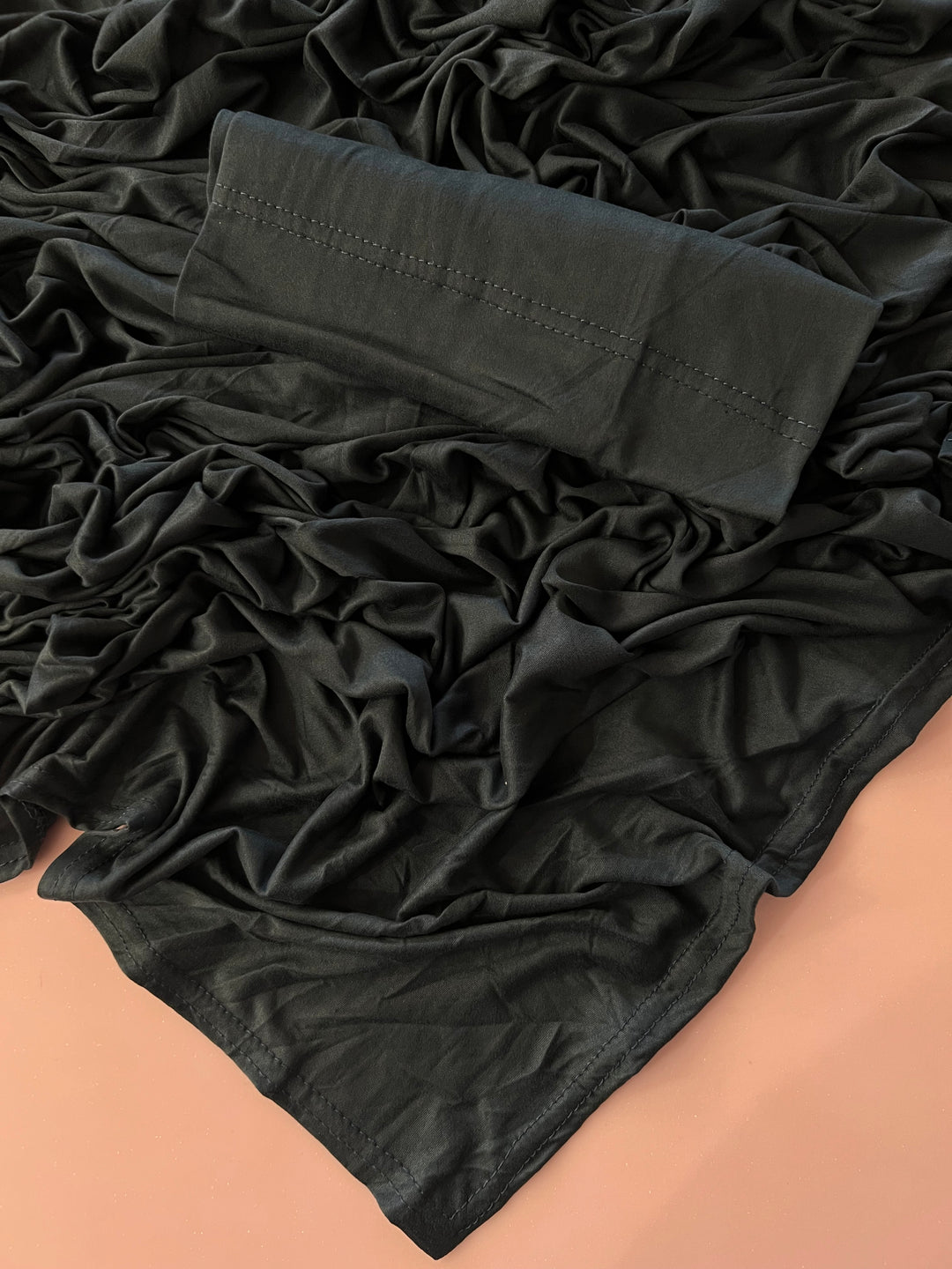 SUPER HIT SOFT PINLESS BAMBOO JERSEY PLAIN WITH MATCHING INNER HIJAB CAP (2 METERS PLAIN HIJABS)(NEW COLOURS)BJ019