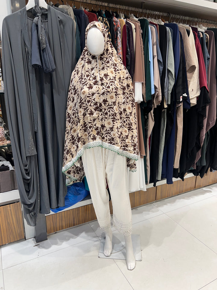 UMRAH EHRAAM PRAYER NAMAZ HIJAAB-{PRINTED}-PD02