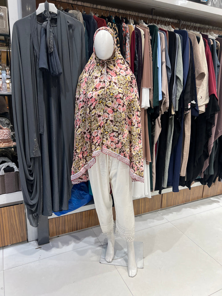 UMRAH EHRAAM PRAYER NAMAZ HIJAAB-{PRINTED}-PD02