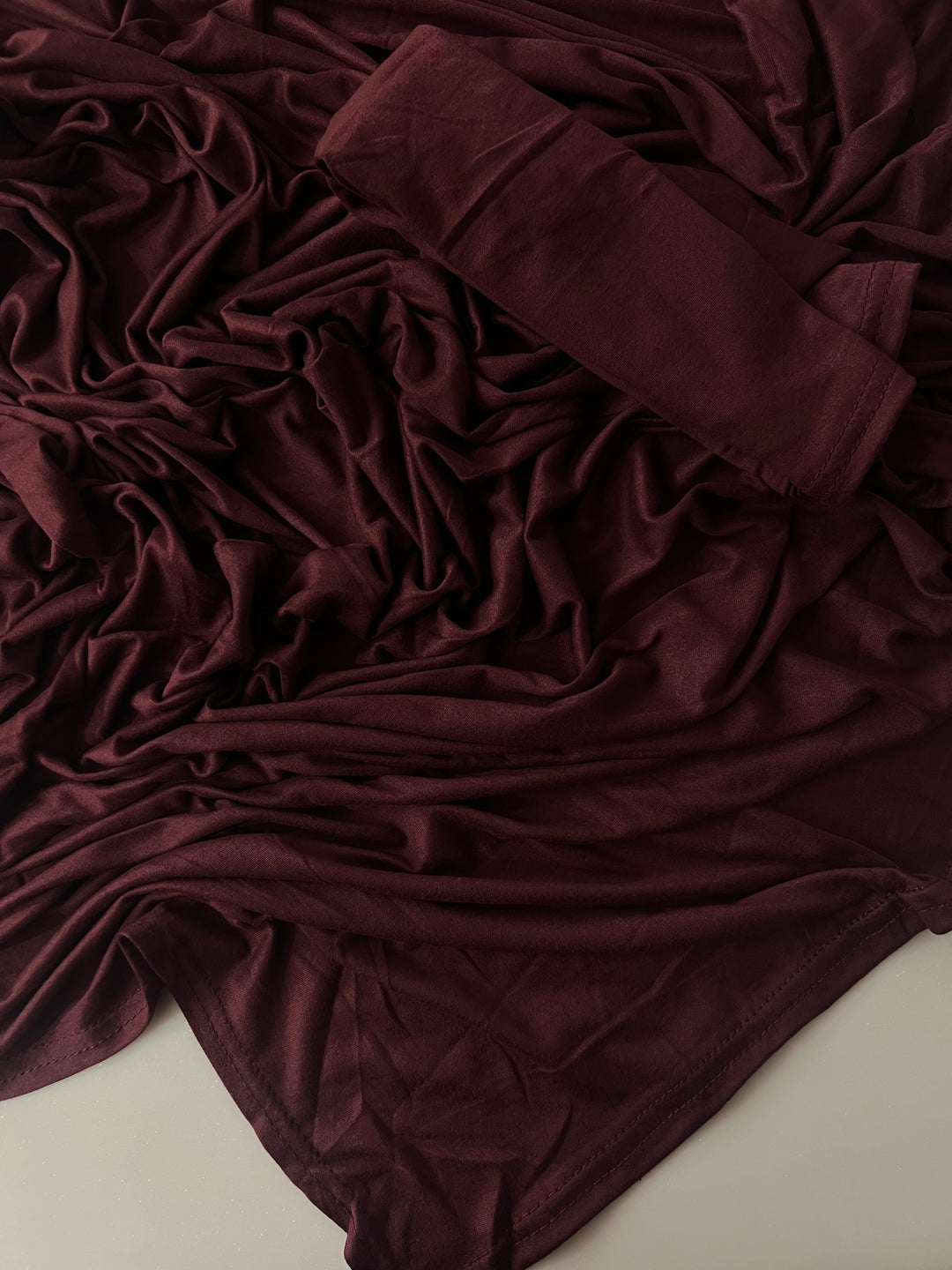 SUPER HIT SOFT PINLESS BAMBOO JERSEY PLAIN WITH MATCHING INNER HIJAB CAP (2 METERS PLAIN HIJABS)(NEW COLOURS)BJ019