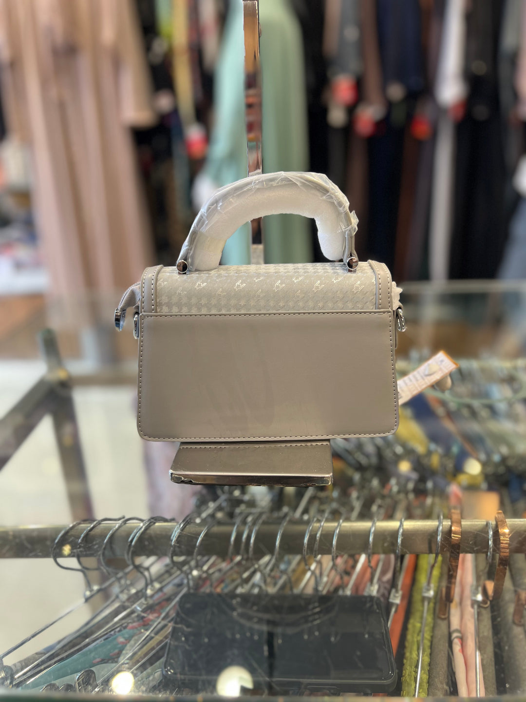 FANCY HAND BAG - BH18/SILVER/