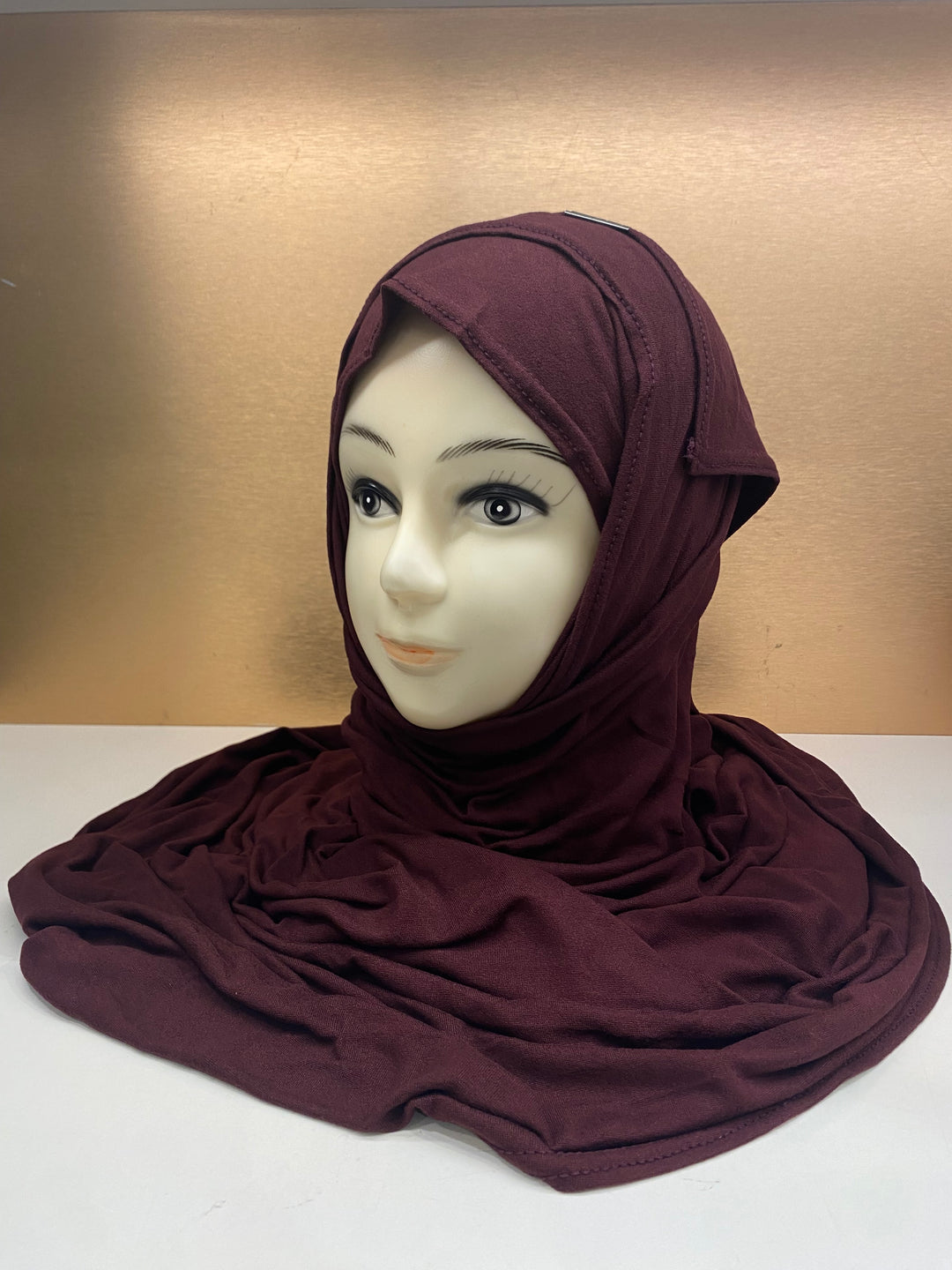 Ready to Wear Super Hit Bamboo Jersey Soft Fabric Pin-less plain Hijabs- BTZ18 (new colours)