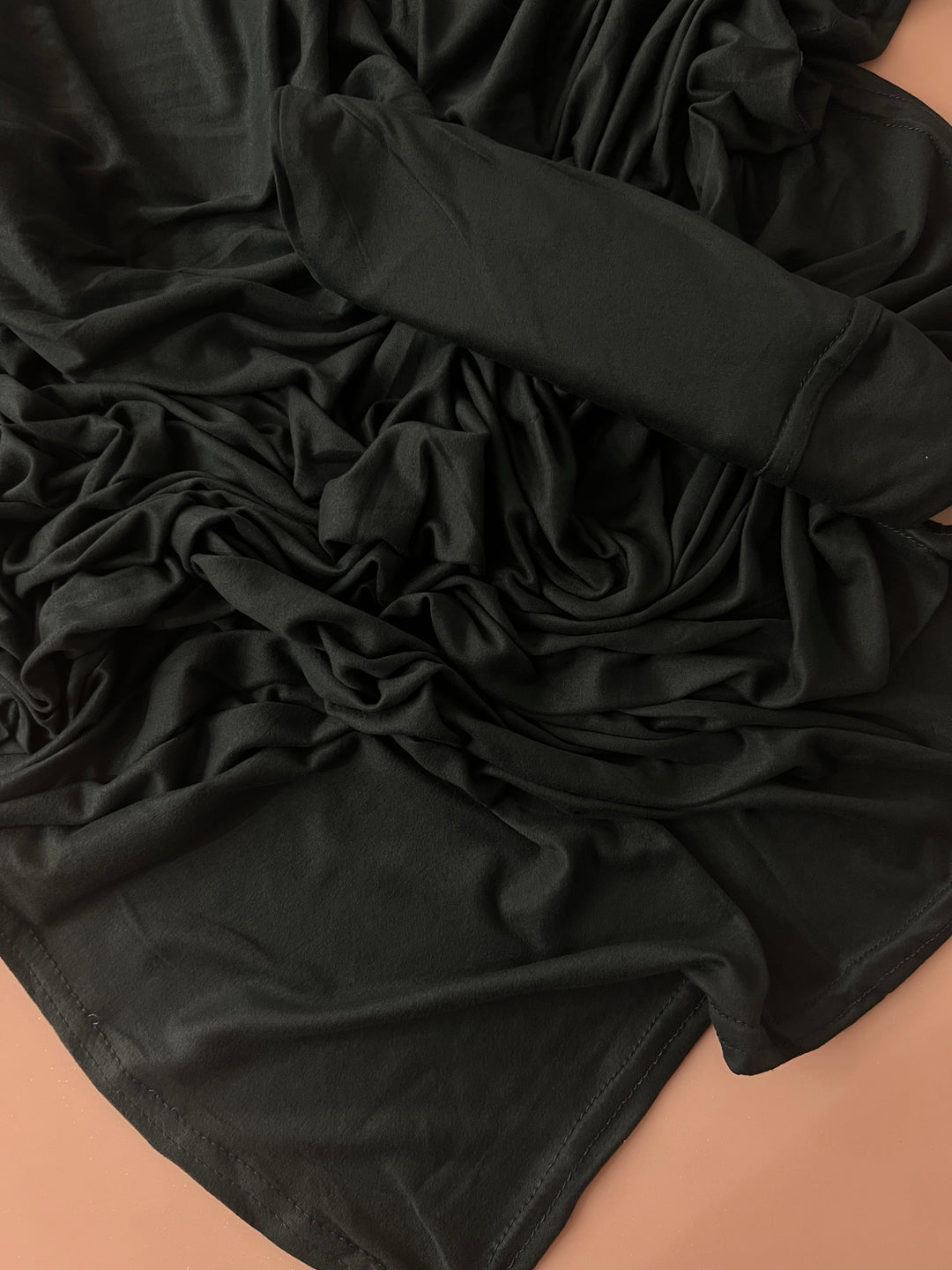 SUPER HIT SOFT PINLESS BAMBOO JERSEY PLAIN WITH MATCHING INNER HIJAB CAP (2 METERS PLAIN HIJABS)(NEW COLOURS)BJ019