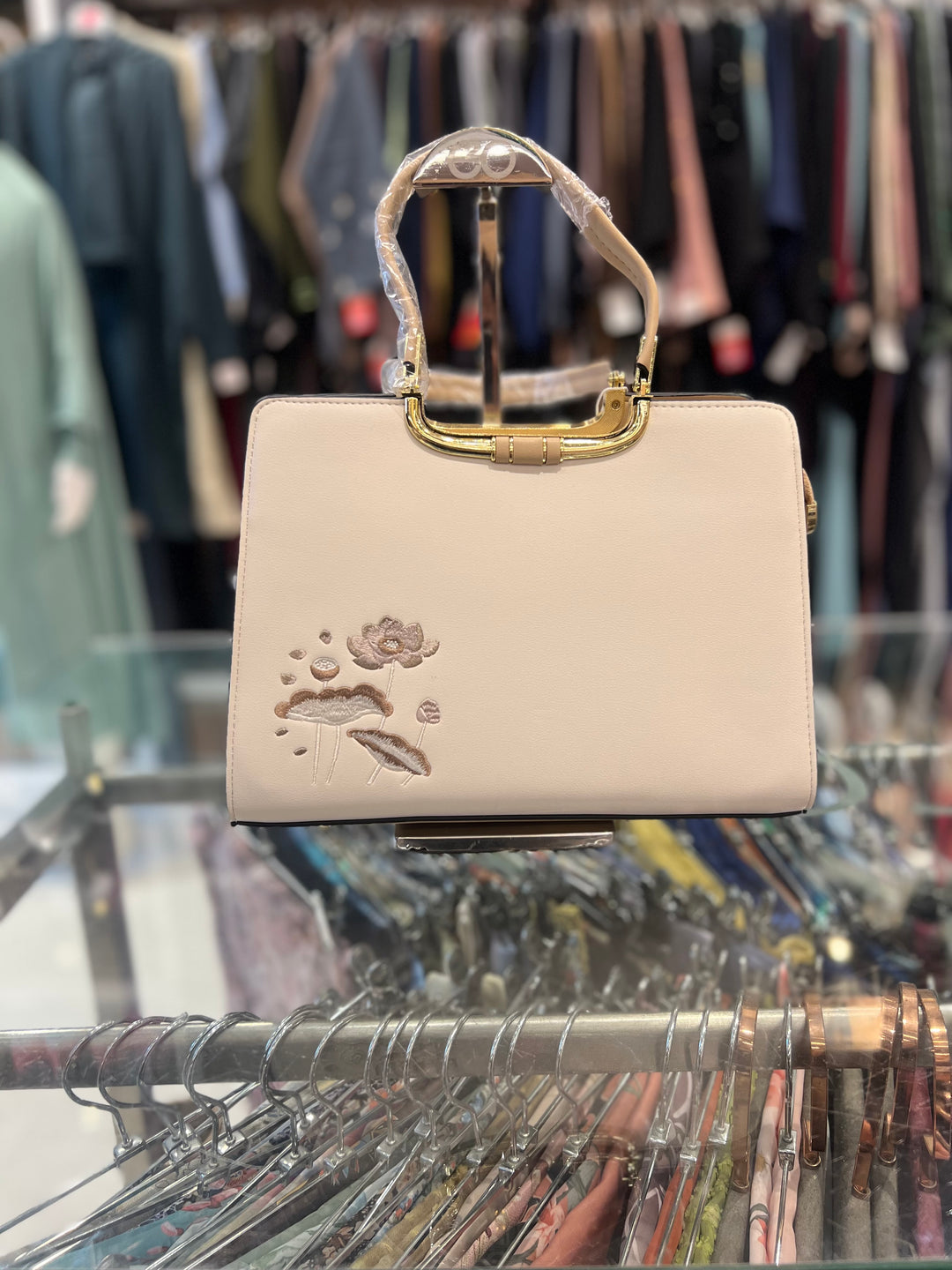 HAND BAG - BH13/BEIGE/