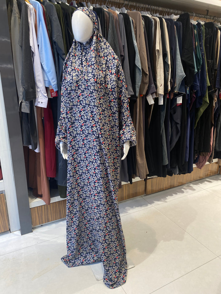 AYESHA PRAYER DRESS SOFT REYON PRINT EHRAAM NEW COLOURS (FULL LENGTH)PD01