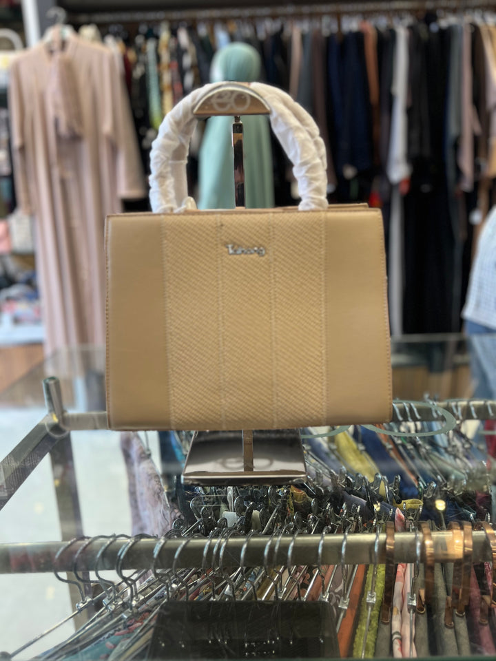 FANCY HAND BAG - BH08/BEIGE/