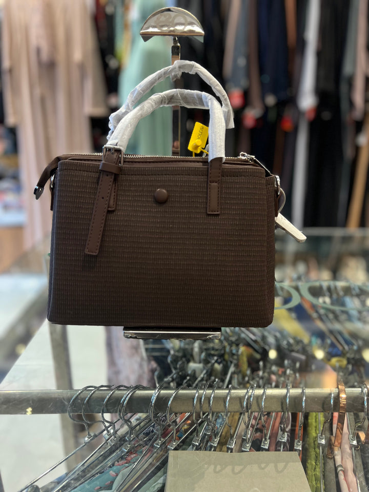 HAND BAG - BH15/DARK BROWN /
