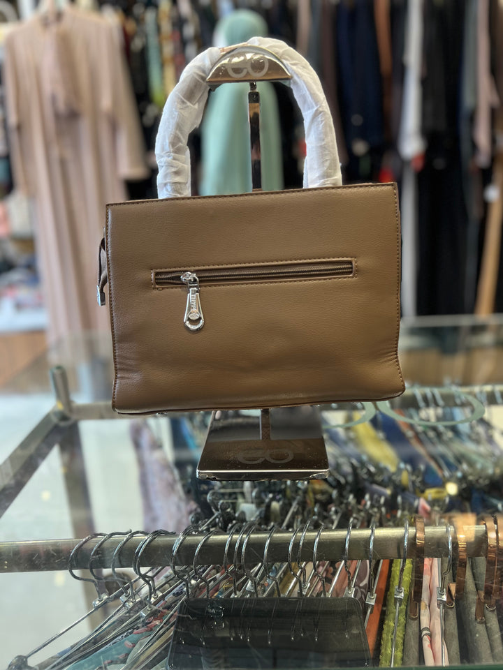 FANCY HAND BAG - BH08/BROWN/