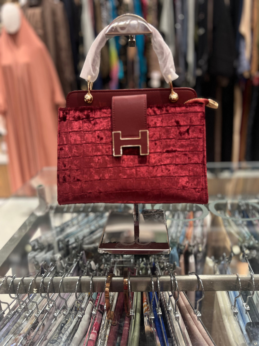 LOGUS H PREMIUM HAND BAG-2061 /RED