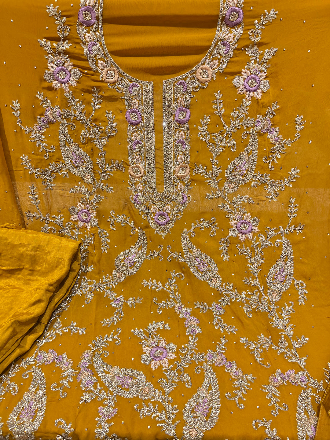 yellow wedding wear - ha85