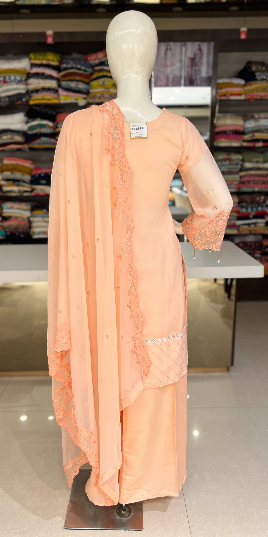 FIZA DESIGNER THREAD & MOTI WORK SUIT- K7253