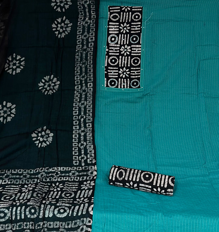 DESIGNER UNSTITCHED DRESS MATERIAL - BTMF02