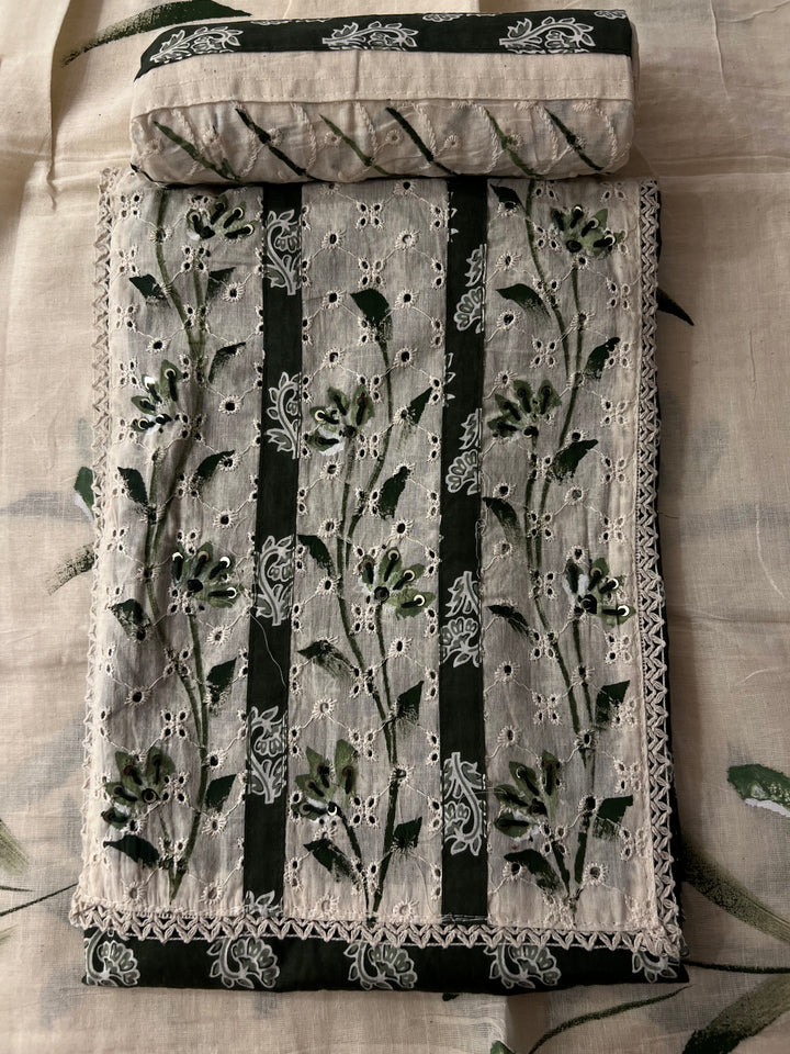 DESIGNER UNSTITCHED DRESS MATERIAL - BTMF33
