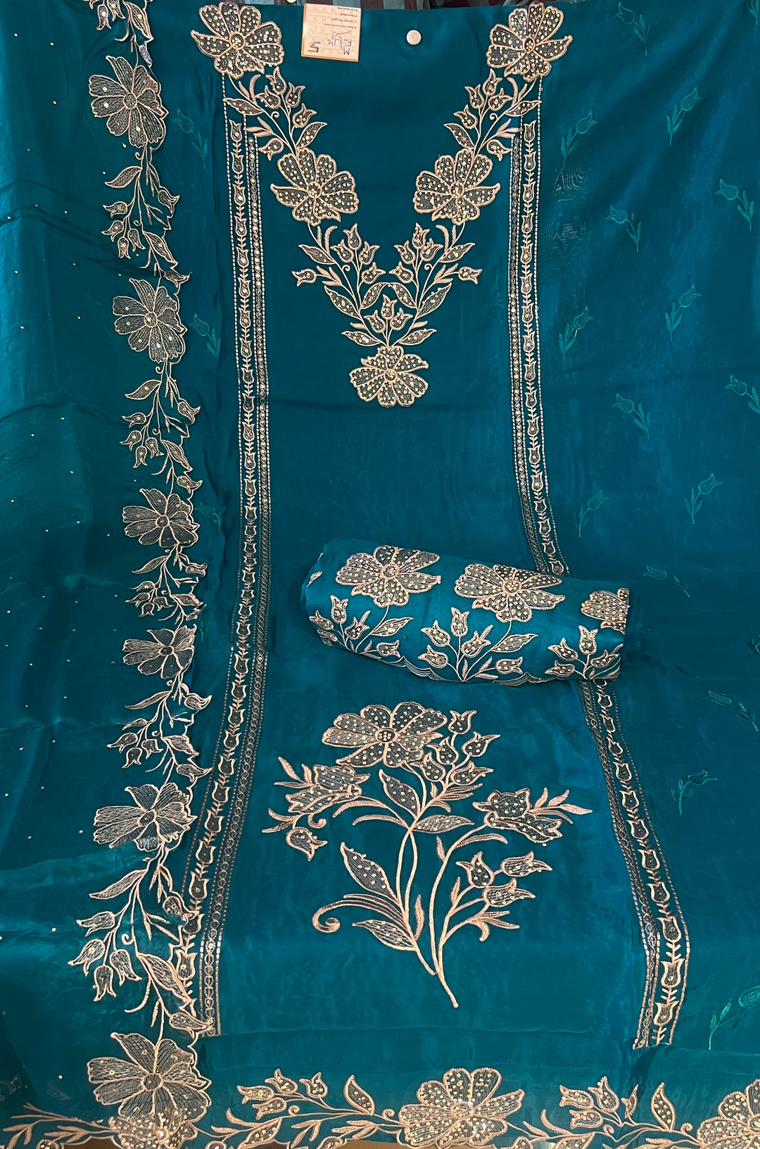 DESIGNER UNSTITCHED DRESS MATERIAL - BTMG05