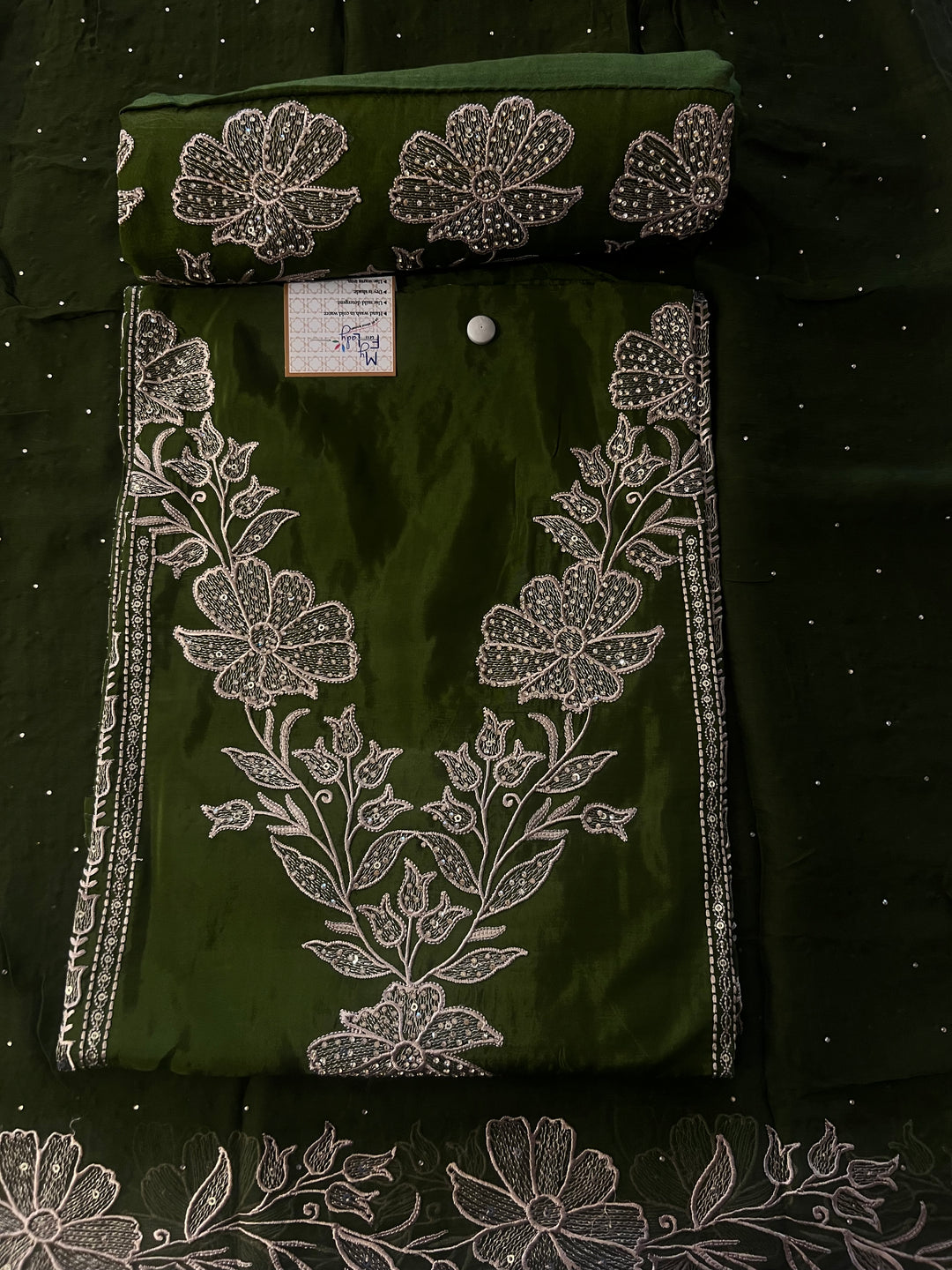 DESIGNER UNSTITCHED DRESS MATERIAL - BTMG05