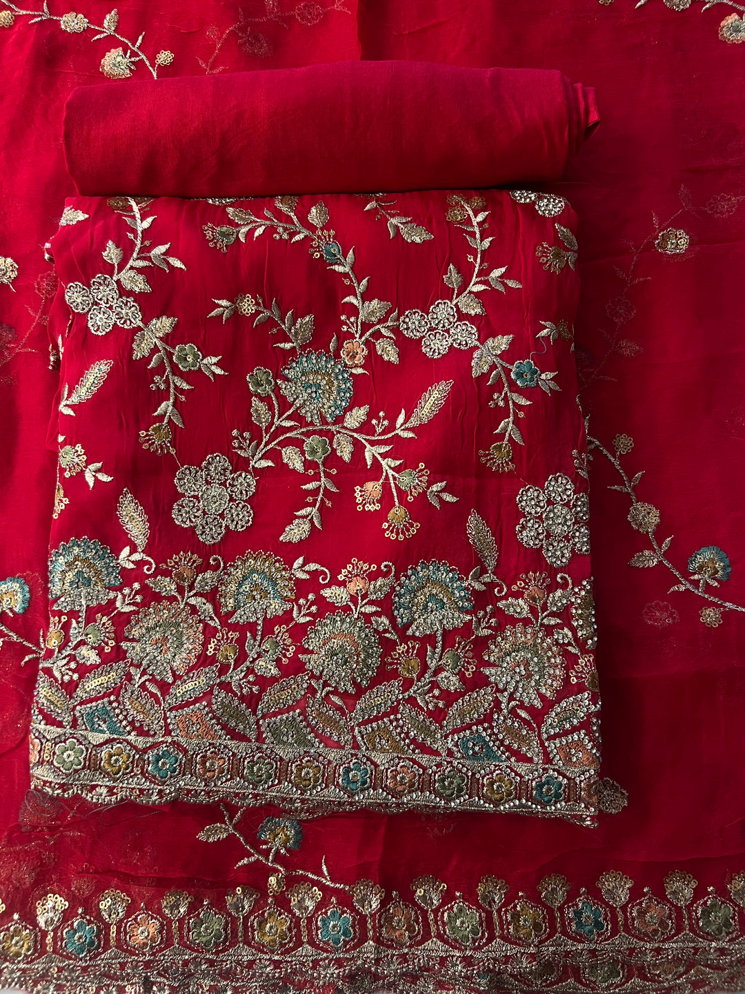 DESIGNER UNSTITCHED DRESS MATERIAL - BTMG02