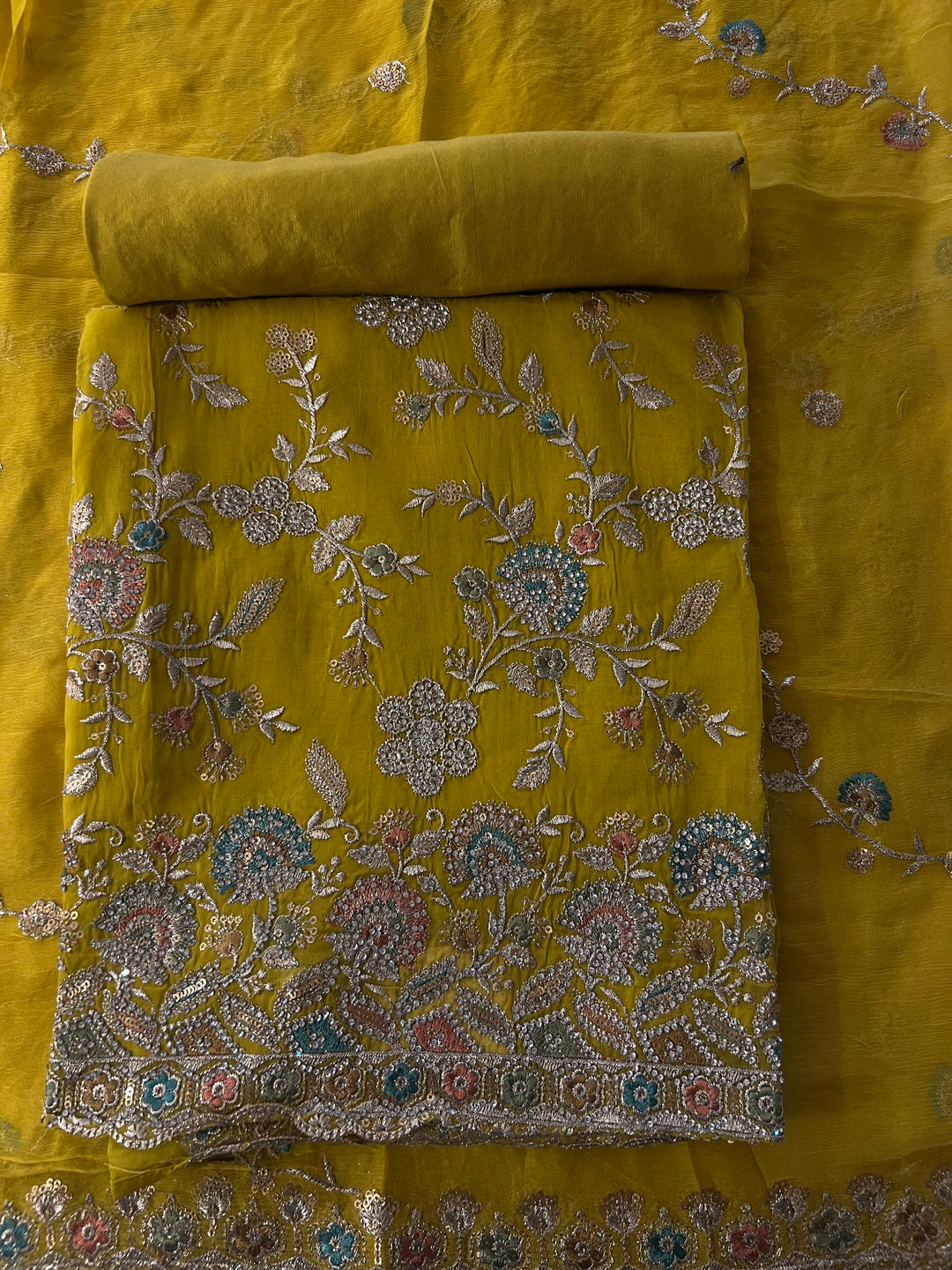 DESIGNER UNSTITCHED DRESS MATERIAL - BTMG02